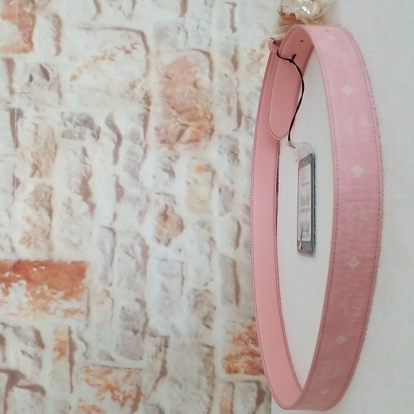 New MCM Mode Travia Visetos Reversible Belt - Picture 6 of 9